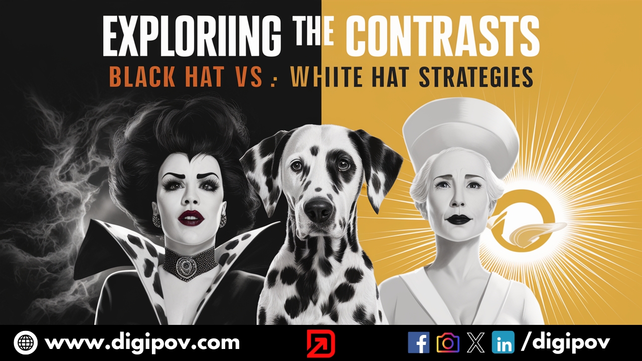 Exploring the Contrasts: Black Hat vs. White Hat SEO Strategies